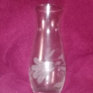 Lord Carlton fine Crystal 7-in silhouette hand cut crystal vase made in Turkey